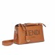 FENDI By The Way Medium Brown Leather Boston Bag