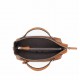 FENDI By The Way Medium Brown Leather Boston Bag