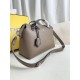 FENDI By The Way Medium Boston Bag In Brown Leather