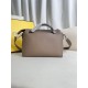 FENDI By The Way Medium Boston Bag In Brown Leather