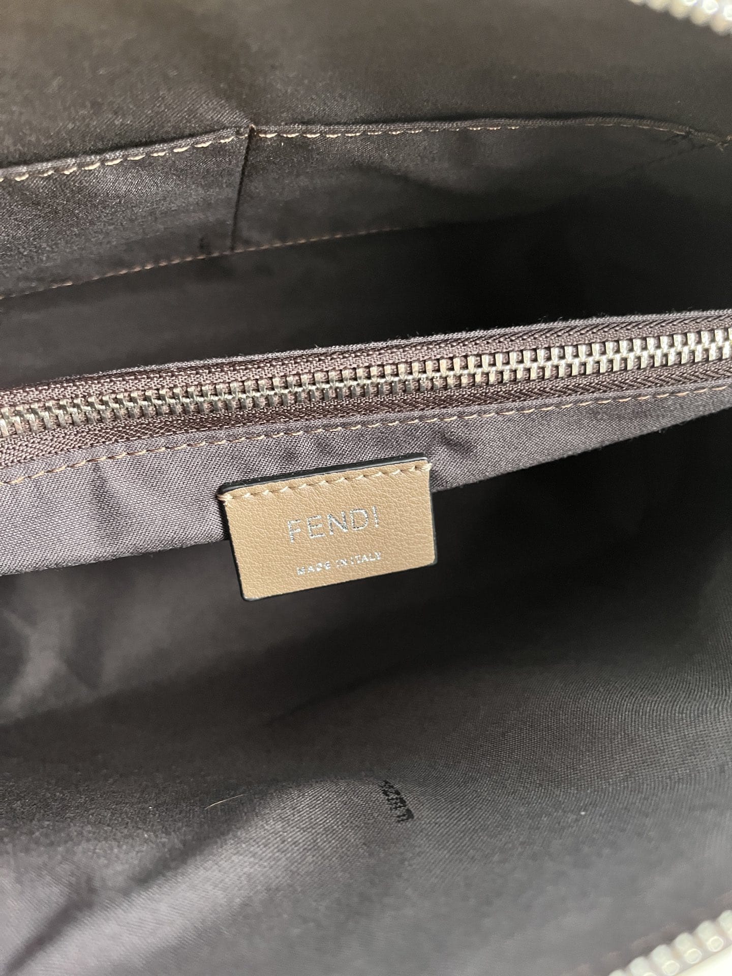 FENDI By The Way Medium Boston Bag In Brown Leather