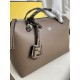 FENDI By The Way Medium Boston Bag In Brown Leather