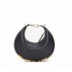 FENDI TIMELESS Fendigraphy Mini Black Leather Bag