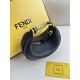 FENDI TIMELESS Fendigraphy Mini Black Leather Bag