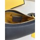 FENDI TIMELESS Fendigraphy Mini Black Leather Bag