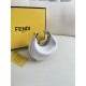 FENDI TIMELESS Fendigraphy Mini White Leather Bag