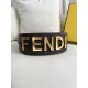 FENDI TIMELESS Fendigraphy Small Brown FF Jacquard Fabric Bag