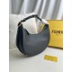 FENDI TIMELESS Fendigraphy Small Black Leather Bag