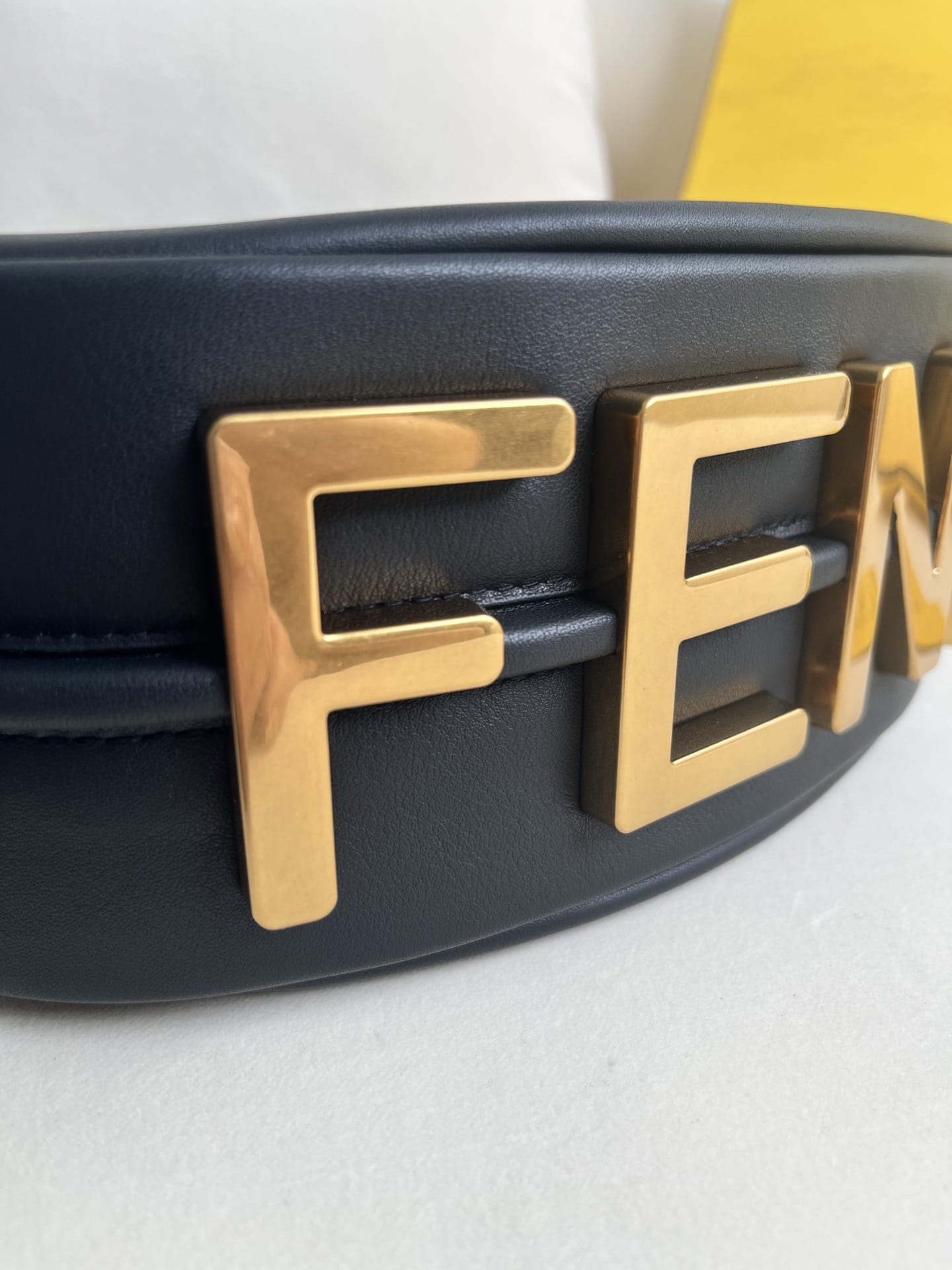 FENDI TIMELESS Fendigraphy Small Black Leather Bag