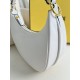 FENDI TIMELESS Fendigraphy Small White Leather Bag