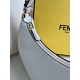 FENDI TIMELESS Fendigraphy Small White Leather Bag