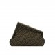 FENDI TIMELESS First Small Brown FF Jacquard Fabric Bag