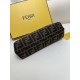 FENDI TIMELESS First Small Brown FF Jacquard Fabric Bag