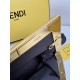 FENDI TIMELESS First Small Brown FF Jacquard Fabric Bag