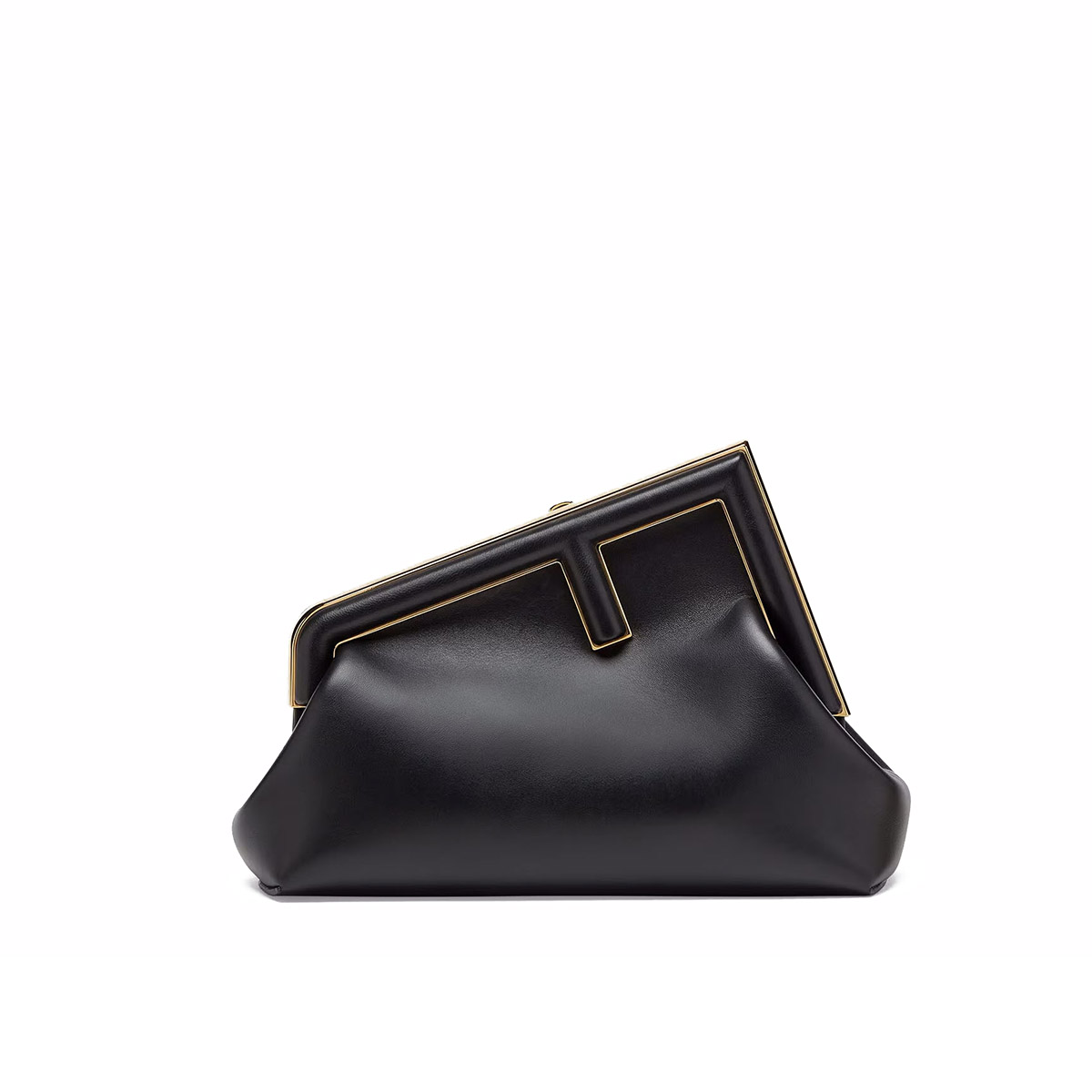 FENDI TIMELESS First Small Black Leather Bag