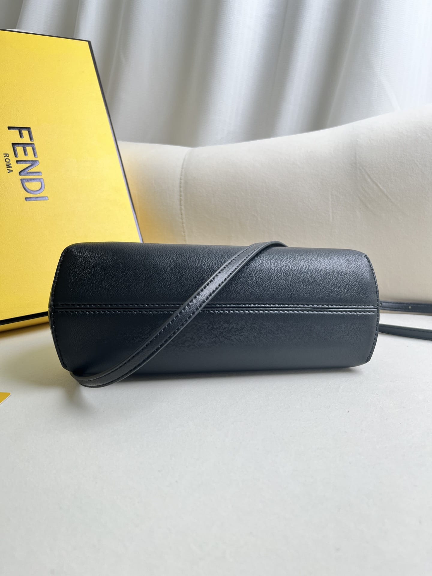 FENDI TIMELESS First Small Black Leather Bag