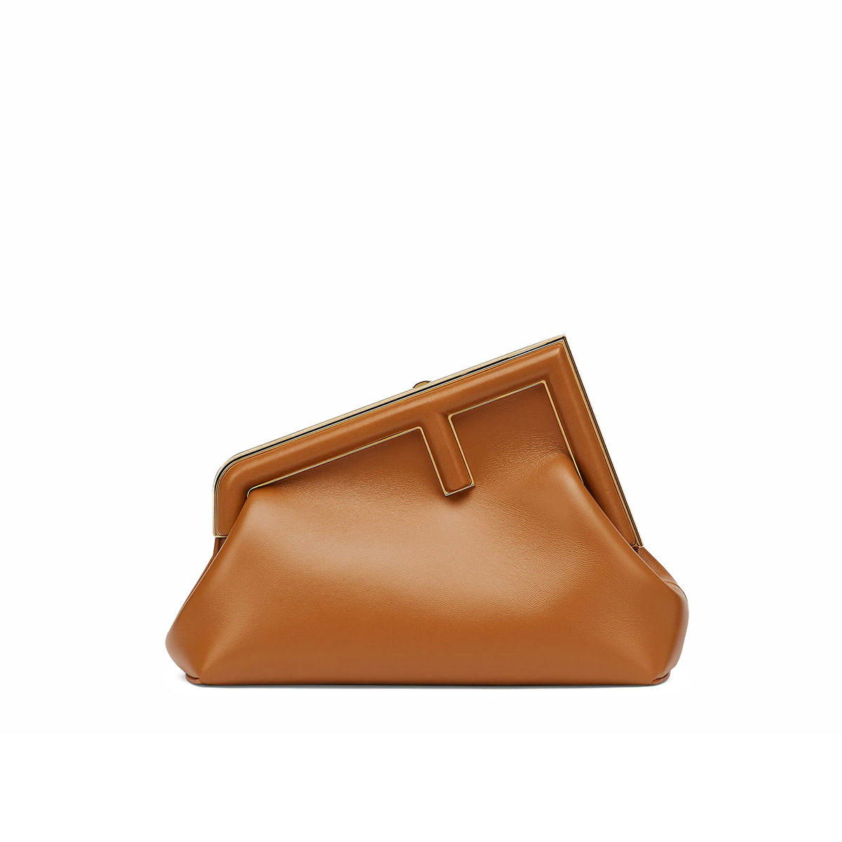 FENDI TIMELESS First Small Brown Leather Bag