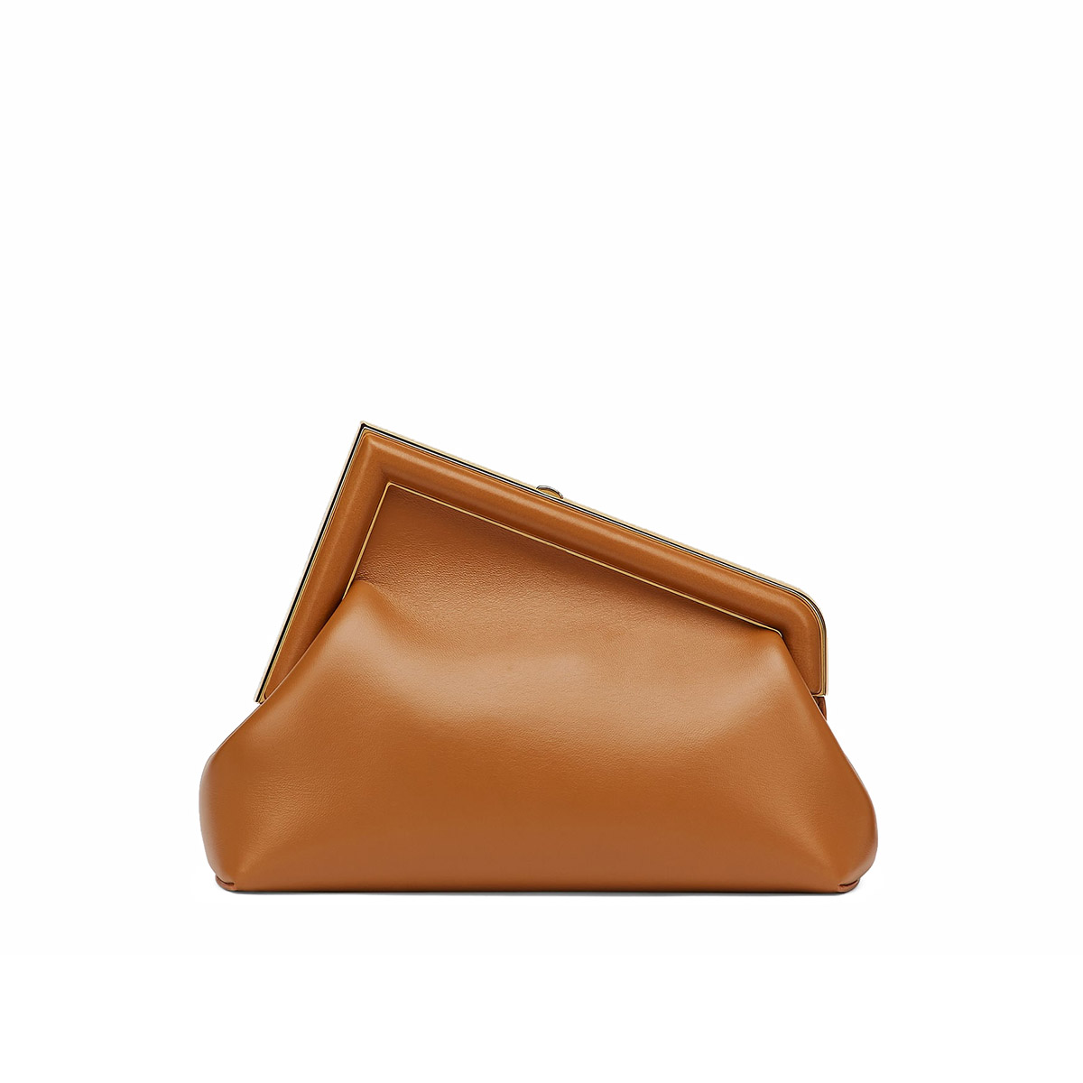 FENDI TIMELESS First Small Brown Leather Bag