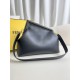 FENDI TIMELESS First Midi Black Leather Bag