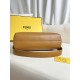 FENDI TIMELESS First Midi Brown Leather Bag