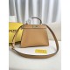 FENDI TIMELESS Peekaboo ISeeU Small Brown Calfskin Bag