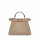 FENDI TIMELESS Peekaboo ISeeU Small Dove Gray Calfskin Bag