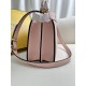 FENDI TIMELESS Peekaboo ISeeU Small Pink Calfskin Bag