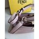 FENDI TIMELESS Peekaboo ISeeU Small Pink Calfskin Bag