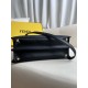 FENDI TIMELESS Peekaboo ISeeU Medium Black Calfskin Bag