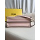 FENDI TIMELESS Peekaboo ISeeU Medium Pink Calfskin Bag