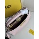 FENDI TIMELESS Peekaboo ISeeU Medium Pink Calfskin Bag