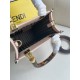 FENDI Mini Sunshine Shopper Pink Leather Bag