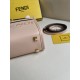 FENDI Mini Sunshine Shopper Pink Leather Bag