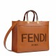 FENDI TIMELESS Sunshine Medium Brown Calfskin Bag