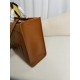 FENDI TIMELESS Sunshine Medium Brown Calfskin Bag