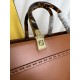 FENDI TIMELESS Sunshine Medium Brown Calfskin Bag