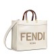 FENDI TIMELESS Sunshine Medium White Calfskin Bag