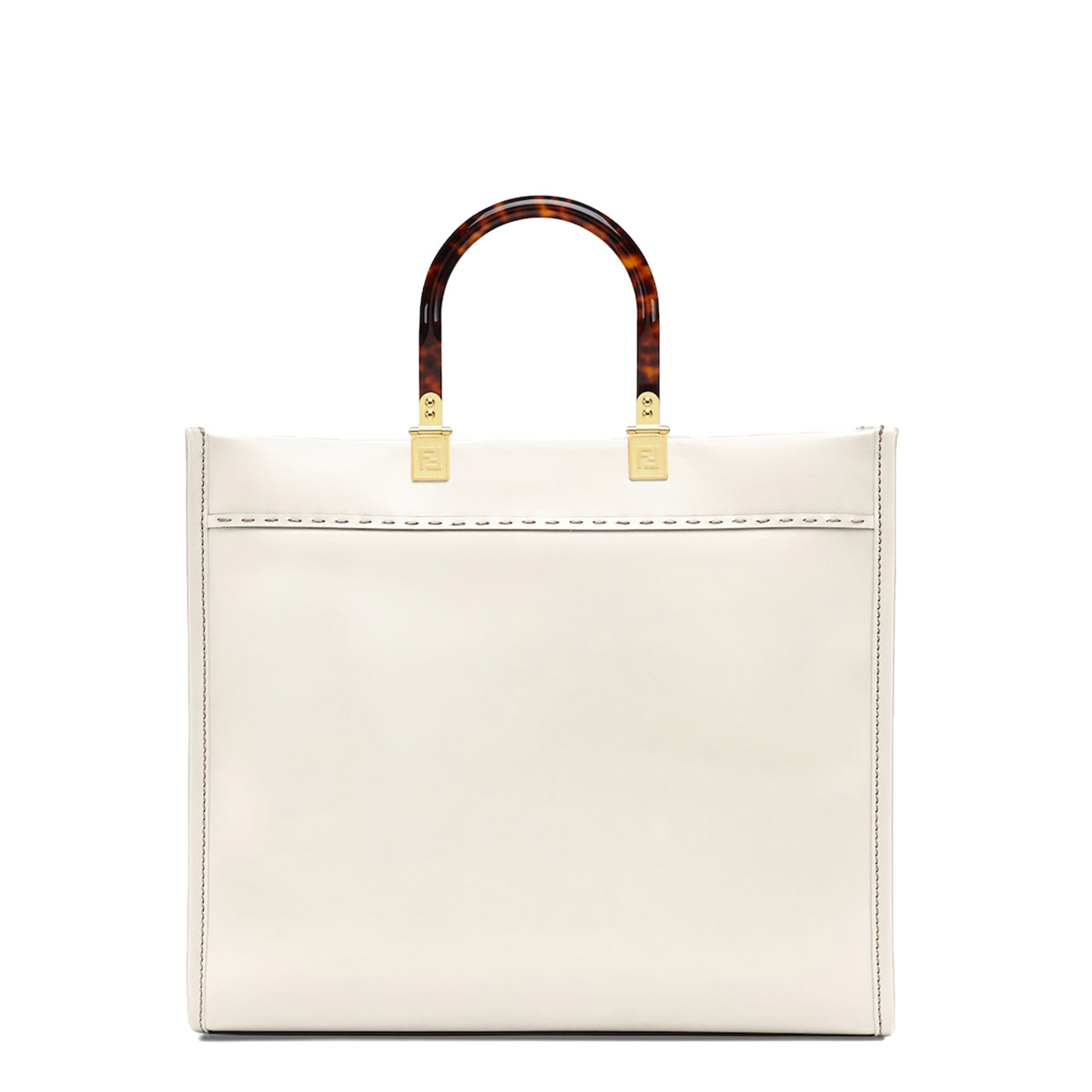 FENDI TIMELESS Sunshine Medium White Calfskin Bag