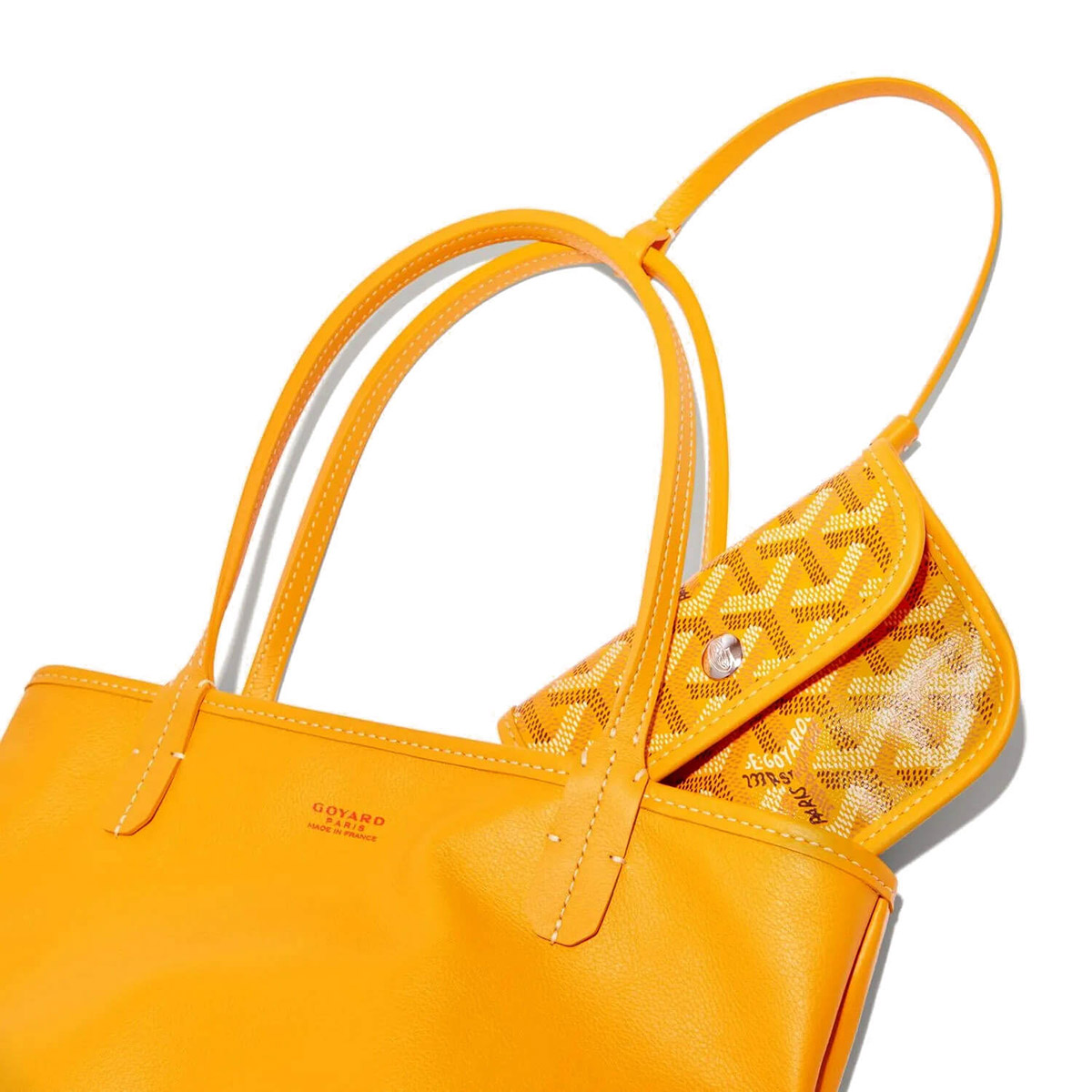 GOYARD Anjou Mini Tote Bag - Yellow