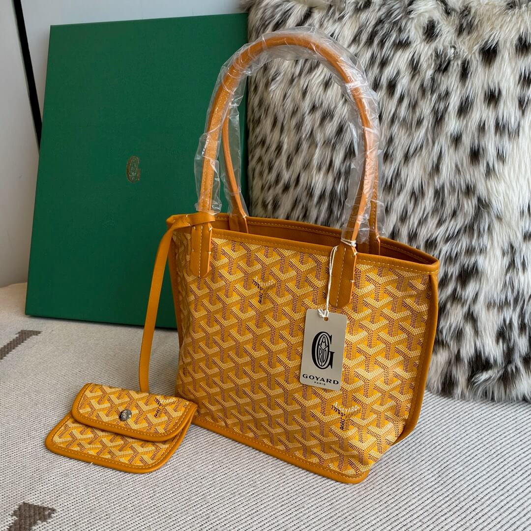 GOYARD Anjou Mini Tote Bag - Yellow