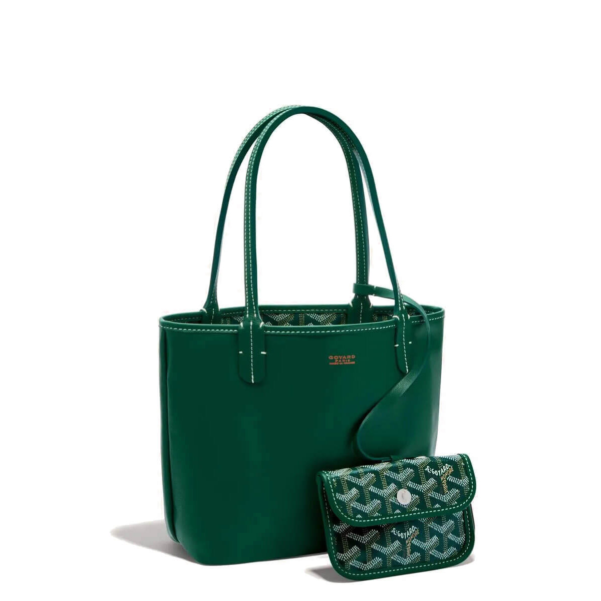 GOYARD Anjou Mini Tote Bag - Green