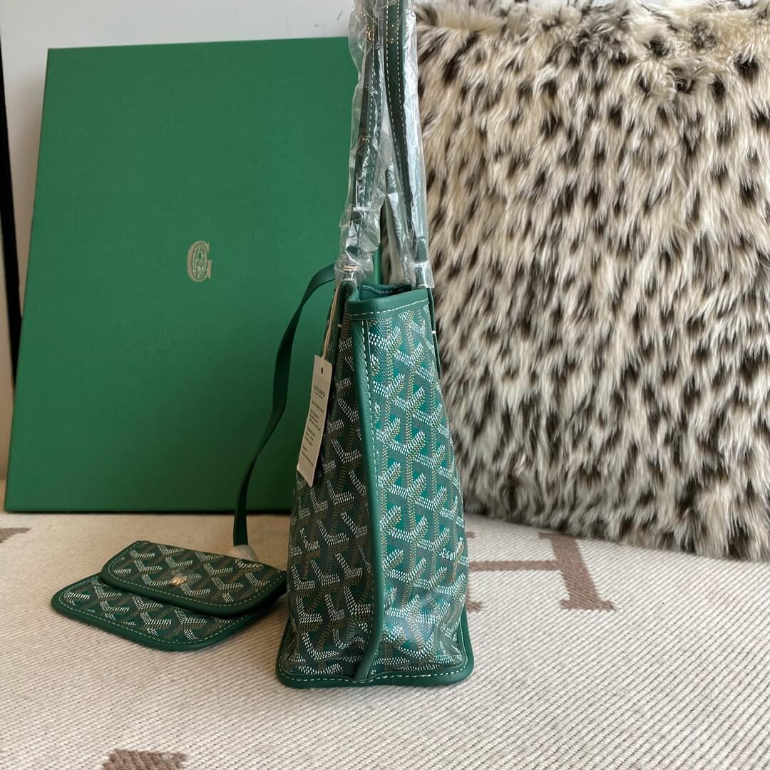 GOYARD Anjou Mini Tote Bag - Green