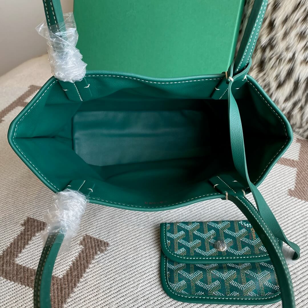 GOYARD Anjou Mini Tote Bag - Green