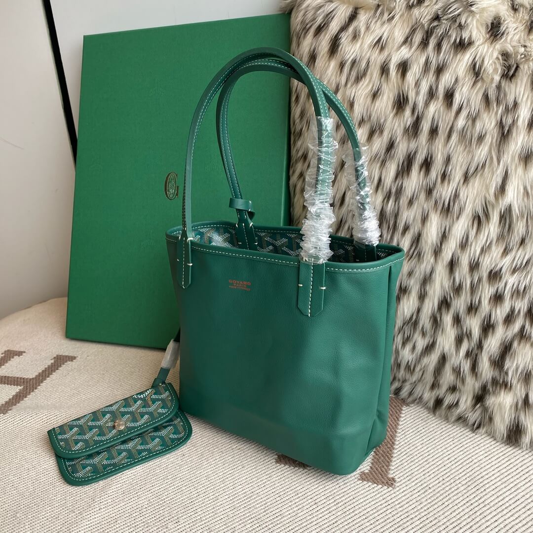 GOYARD Anjou Mini Tote Bag - Green