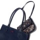 GOYARD Anjou Mini Tote Bag - Navy Blue