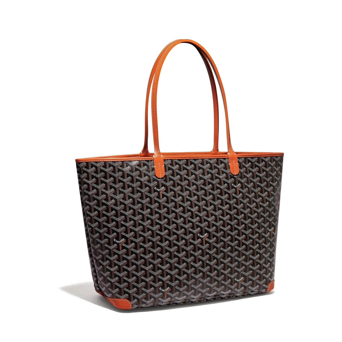 GOYARD Artois MM Tote Bag - Black &amp; Tan