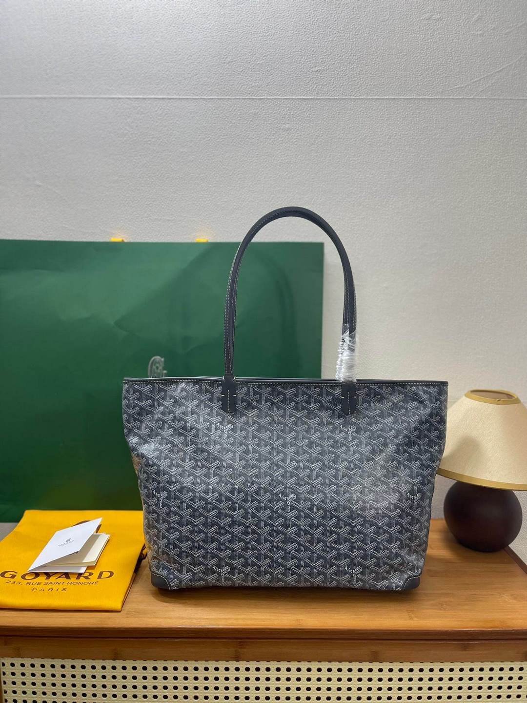 GOYARD Artois MM Tote Bag - Grey