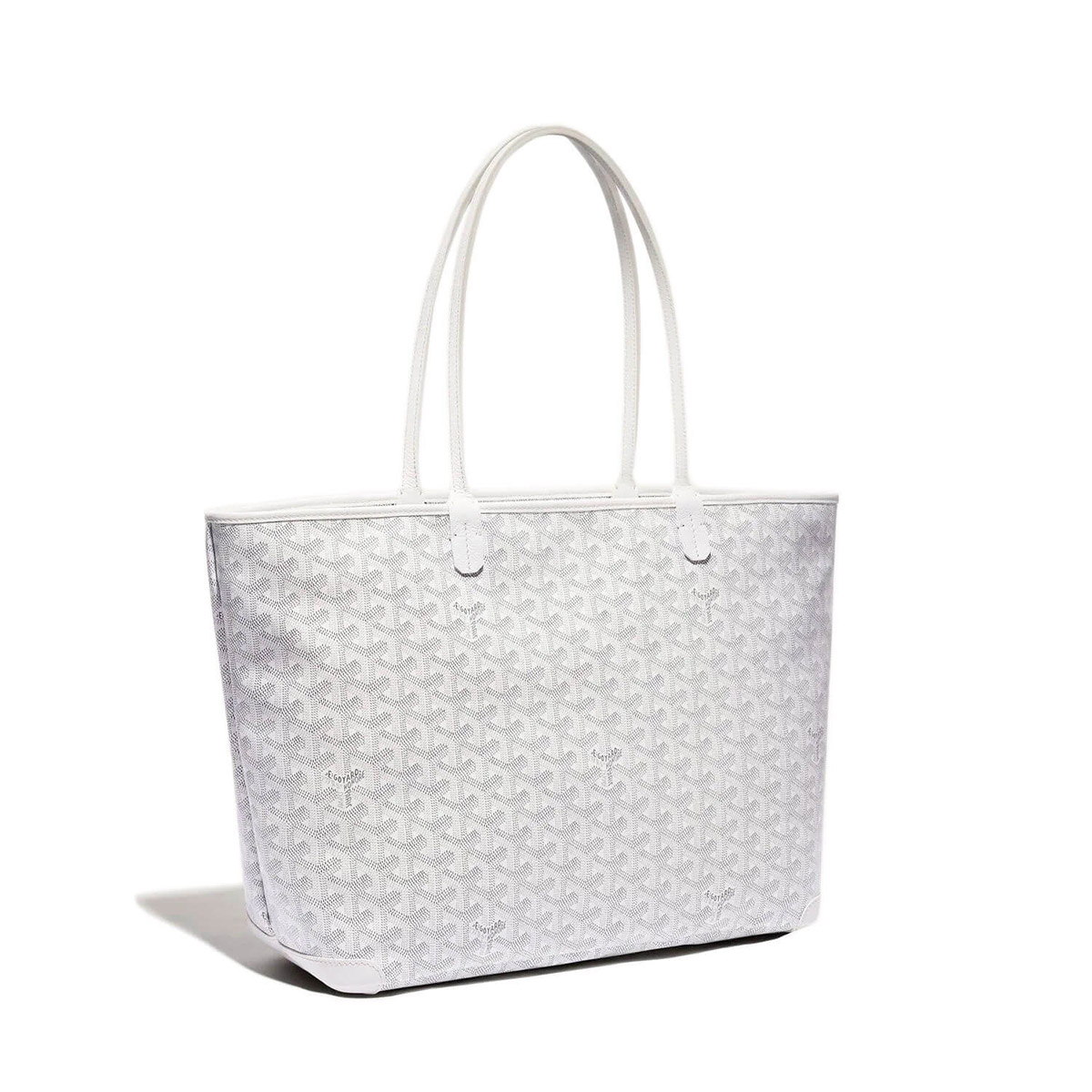 GOYARD Artois MM Tote Bag - White