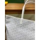 GOYARD Artois MM Tote Bag - White