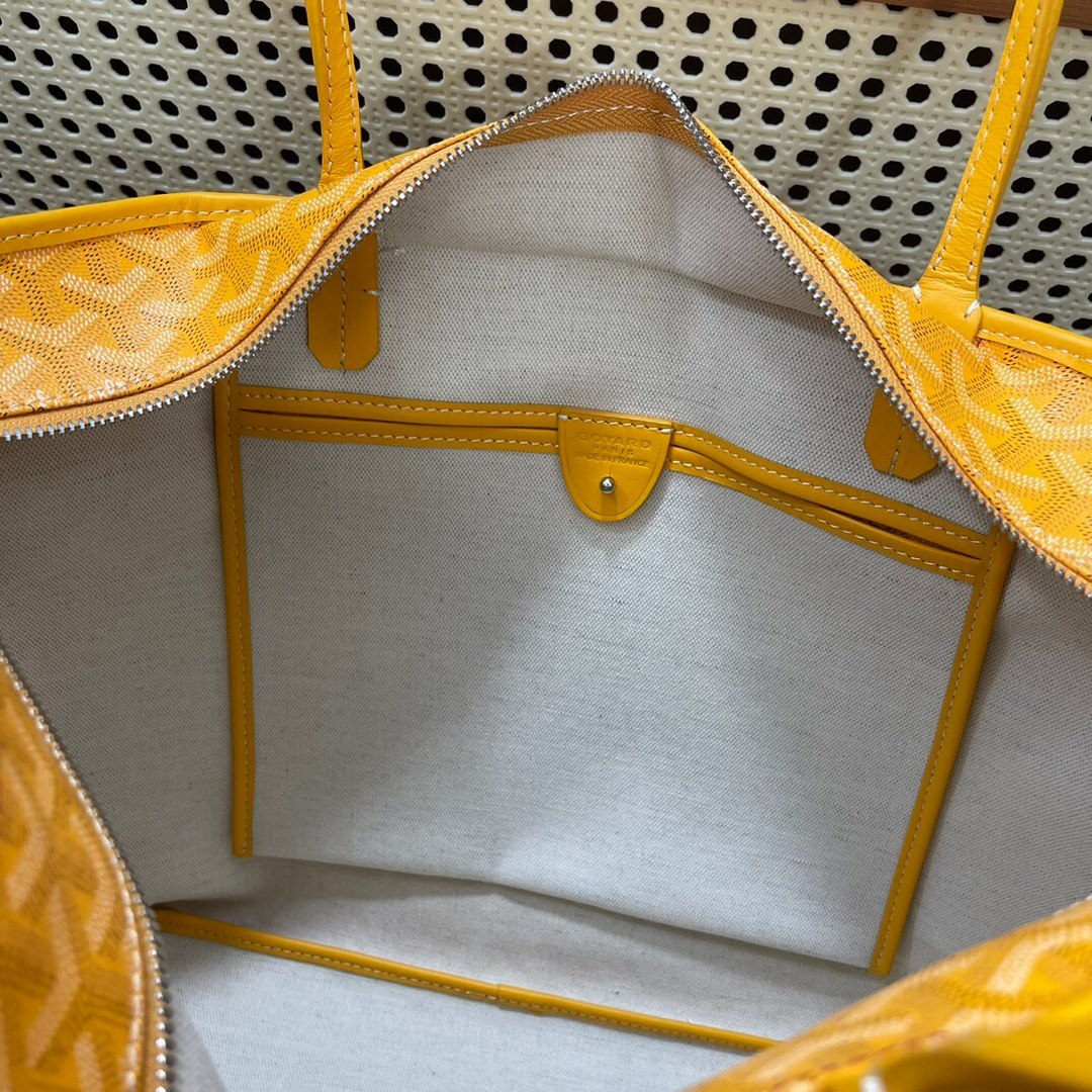 GOYARD Artois MM Tote Bag - Yellow